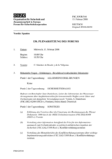 Journal of the 538th Plenary Meeting of the Forum for Security Co-operation (de)