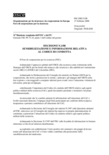 Forum for Security Co-operation Decision No. 1/08 (it)