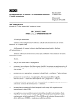 Permanent Council Decision No. 607 (it)