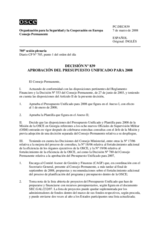 Permanent Council Decision No. 838 (es)