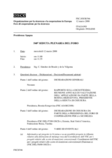 Journal of the 540th Plenary Meeting of the Forum for Security Co-operation (it)