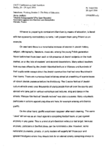 Statement by Jerry Jedlicki, "Otwarta Rzeczpospolita" (The Open Republic): Association against Anti-Semitism and Xenophobia, Poland