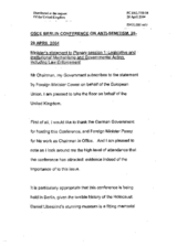 Statement by the United Kingdom