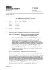 Journal of the 710th Plenary Meeting of the Permanent Council (de)