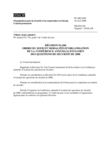 Permanent Council Decision No. 846 (fr)
