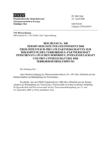 Permanent Council Decision No. 847 (de)