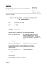 Journal of the 711th Special Plenary Meeting of the Permanent Council (it)