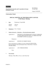 Journal of the 711th Special Plenary Meeting of the Permanent Council