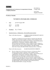 Journal of the 712th Plenary Meeting of the Permanent Council (it)