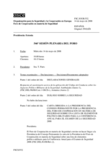 Journal of the 546th Plenary Meeting of the Forum for Security Co-operation (es)