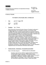 Journal of the 713th Plenary Meeting of the Permanent Council (it)