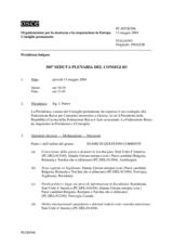 Journal of the 506th Plenary Meeting of the Permanent Council (it)