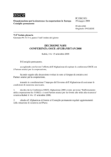 Permanent Council Decision No. 851 (it)