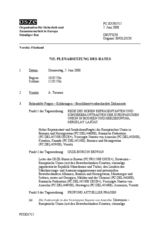 Journal of the 715th Plenary Meeting of the Permanent Council (de)