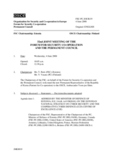 Journal of the 32nd Special Joint Meeting of the Forum for Security Co-operation and the Permanent Council