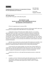 Forum for Security Co-operation Decision No. 6/08 (it)