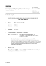 Journal of the 509th Special Plenary Meeting of the Permanent Council (es)