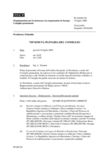 Journal of the 720th Plenary Meeting of the Permanent Council (it)