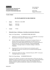 Journal of the 553rd Plenary Meeting of the Forum for Security Co-operation (de)