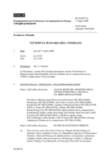 Journal of the 722nd Plenary Meeting of the Permanent Council (it)