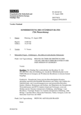 Journal of the 728th Special Plenary Meeting of the Permanent Council (de)