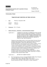 Journal of the 730th Plenary Meeting of the Permanent Council