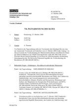 Journal of the 736th Plenary Meeting of the Permanent Council (de)