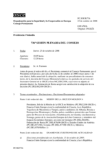 Journal of the 736th Plenary Meeting of the Permanent Council (es)