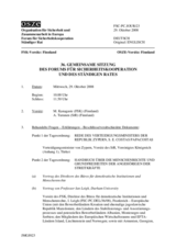 Journal of the 36th Joint Meeting of the Forum for Security Co-operation and the Permanent Council (de)