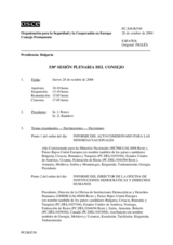 Journal of the 530th Plenary Meeting of the Permanent Council (es)