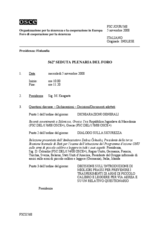 Journal of the 562nd Plenary Meeting of the Forum for Security Co-operation (it)