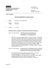 Journal of the 738th Plenary Meeting of the Permanent Council (de)