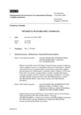 Journal of the 738th Plenary Meeting of the Permanent Council (it)