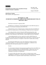 Forum for Security Co-operation Decision No. 13/08