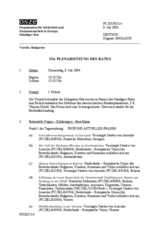 Journal of the 514th Plenary Meeting of the Permanent Council (de)