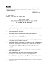 Permanent Council Decision No. 877 (it)