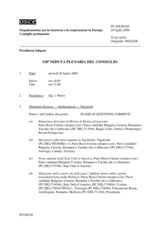 Journal of the 520th Plenary Meeting of the Permanent Council (it)