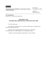 Permanent Council Decision No. 882 (es)