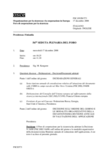 Journal of the 567th Plenary Meeting of the Forum for Security Co-operation (it)