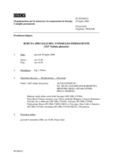 Journal of the 521st Special Plenary Meeting of the Permanent Council (it)