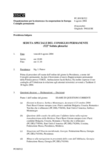Journal of the 522nd Special Plenary Meeting of the Permanent Council (it)