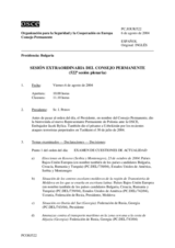 Journal of the 522nd Special Plenary Meeting of the Permanent Council (es)