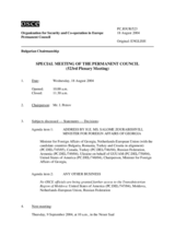 Journal of the 523rd Special Plenary Meeting of the Permanent Council