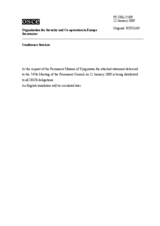 Statement by the Delegation of the Kyrgyz Republic on the Law on Freedom of Religious Belief and Religious Organizations in the Kyrgyz Republic (ru)