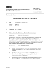 Journal of the 571st Plenary Meeting of the Forum for Security Co-operation