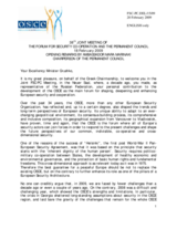 Opening remarks by the Delegation of Greece