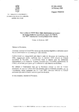 Statement by the Delegation of Luxembourg on general elections and on the elections to the European Parliament on 7 June 2009 (fr)