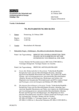 Journal of the 751st Plenary Meeting of the Permanent Council (de)