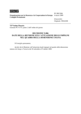 Permanent Council Decision No. 886 (it)