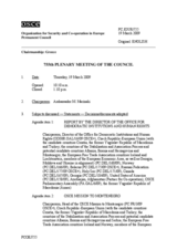 Journal of the 755th Plenary Meeting of the Permanent Council